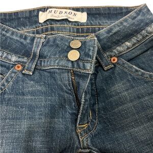 Hudson Jeans Women's Dark Blue Flare Jeans